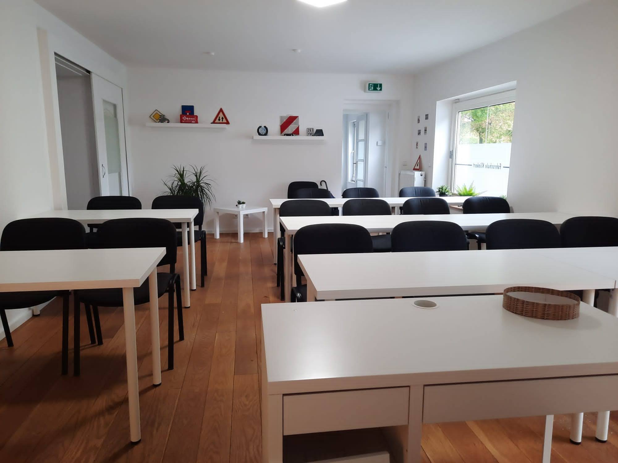 Unterrichtsraum der Fahrschule Klinkert in Celle